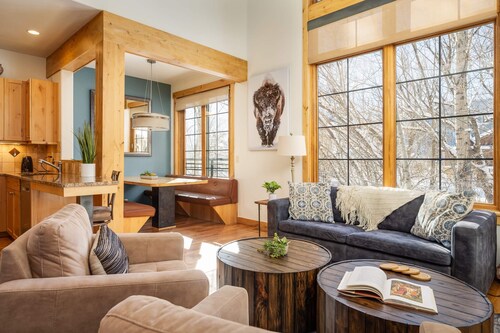 Alpen Glow Row House 6 | Pet Friendly | Downtown Steamboat