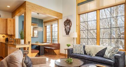 Alpen Glow Row House 6 | Pet Friendly | Downtown Steamboat