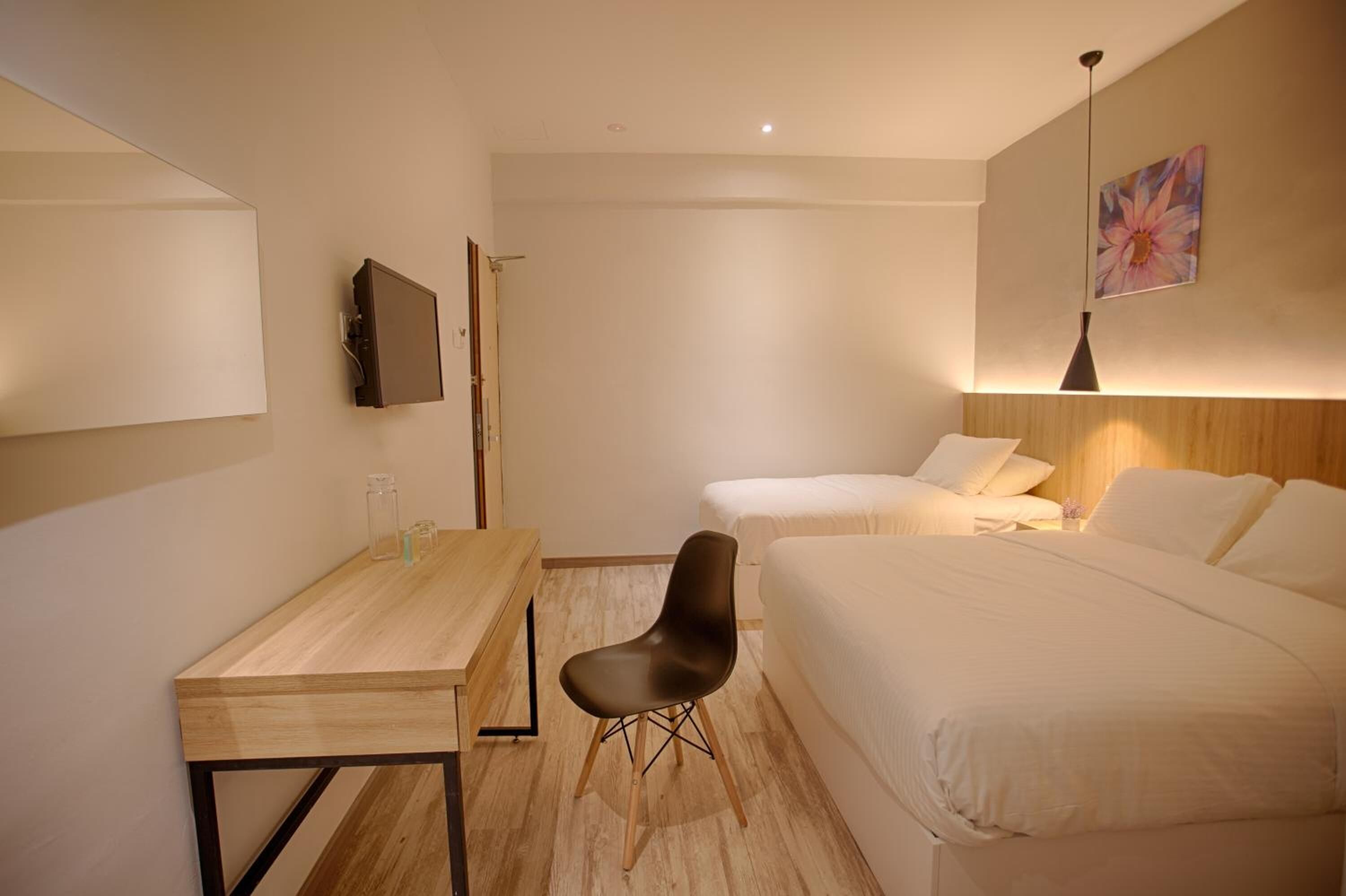 desk, soundproofing, iron/ironing board, free wifi