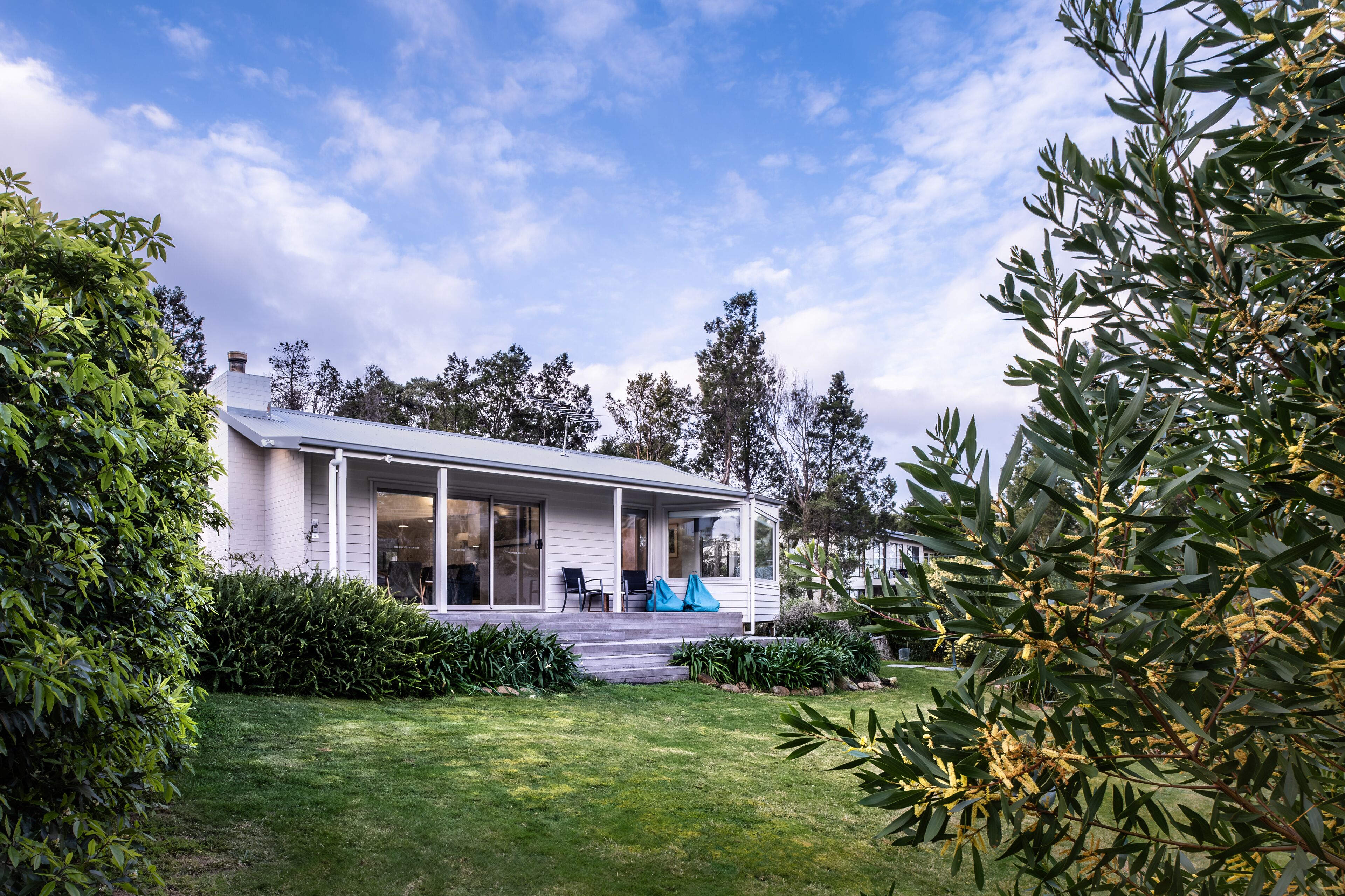 Façana frontal de l'allotjament