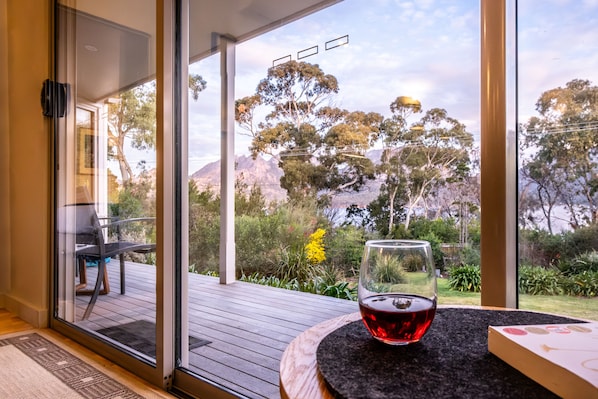 Utsikt fra overnattingsstedet