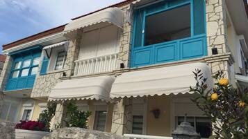 Fassade der Unterkunft