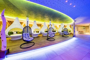 Un sauna, baño turco, baño turco/hammam, tratamientos corporales