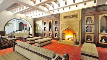 Sala de estar en el lobby