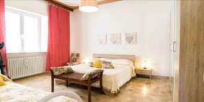 Appartement, 1 chambre | 1 chambre, lits bébé (en supplément), draps fournis