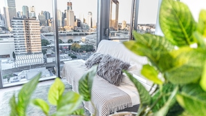 Merivale St 21903 - Designer Apartment with Panoramic City and River View | View from room - Homely Apartment in South Brisbane (South Brisbane)