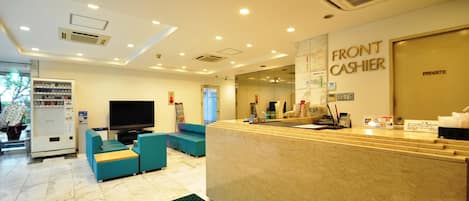 Sala de estar en el lobby