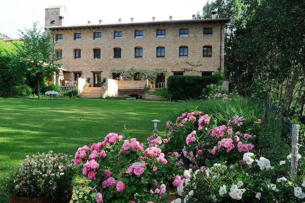 Façade de l’hébergement