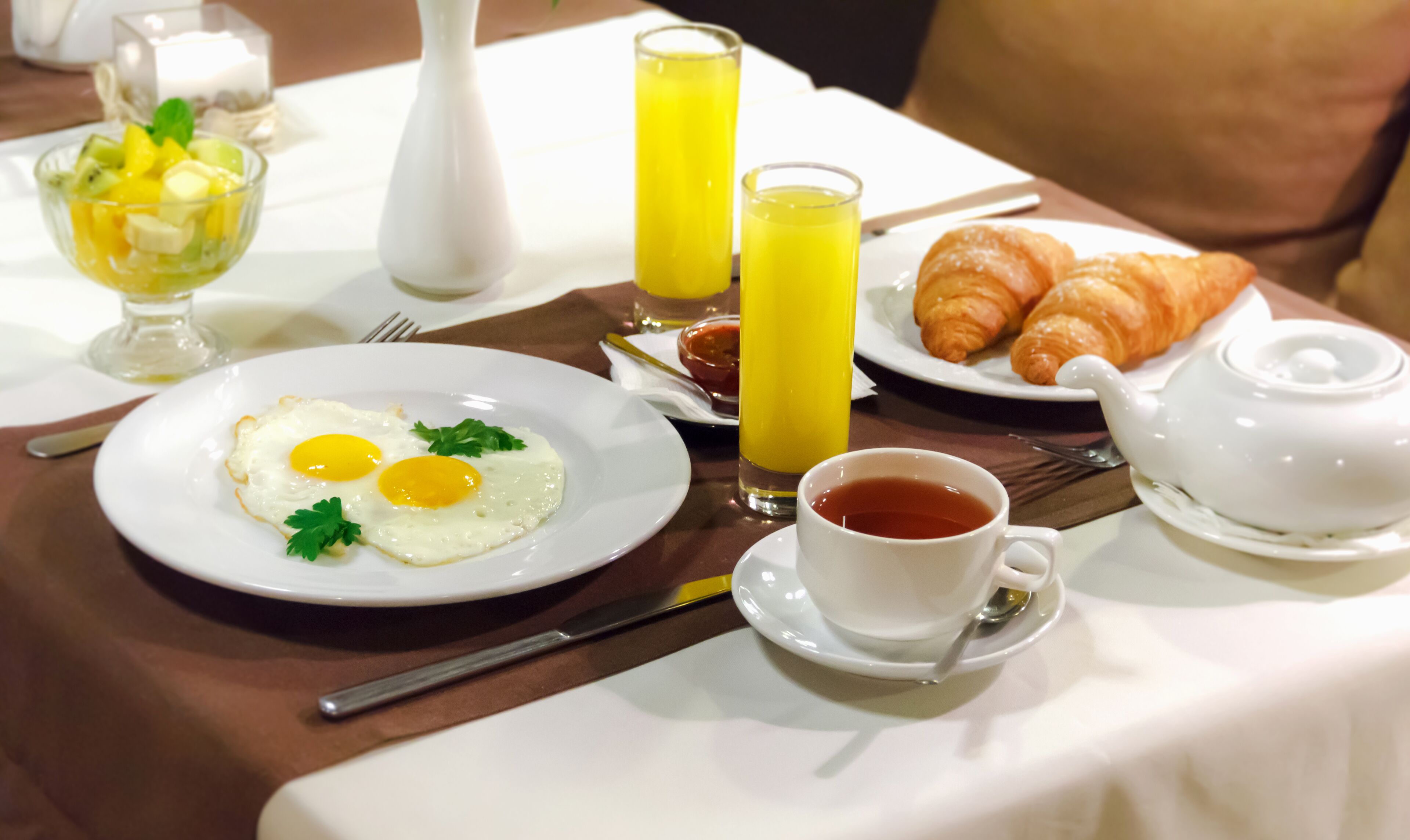Daily buffet breakfast (USD 5 per person)