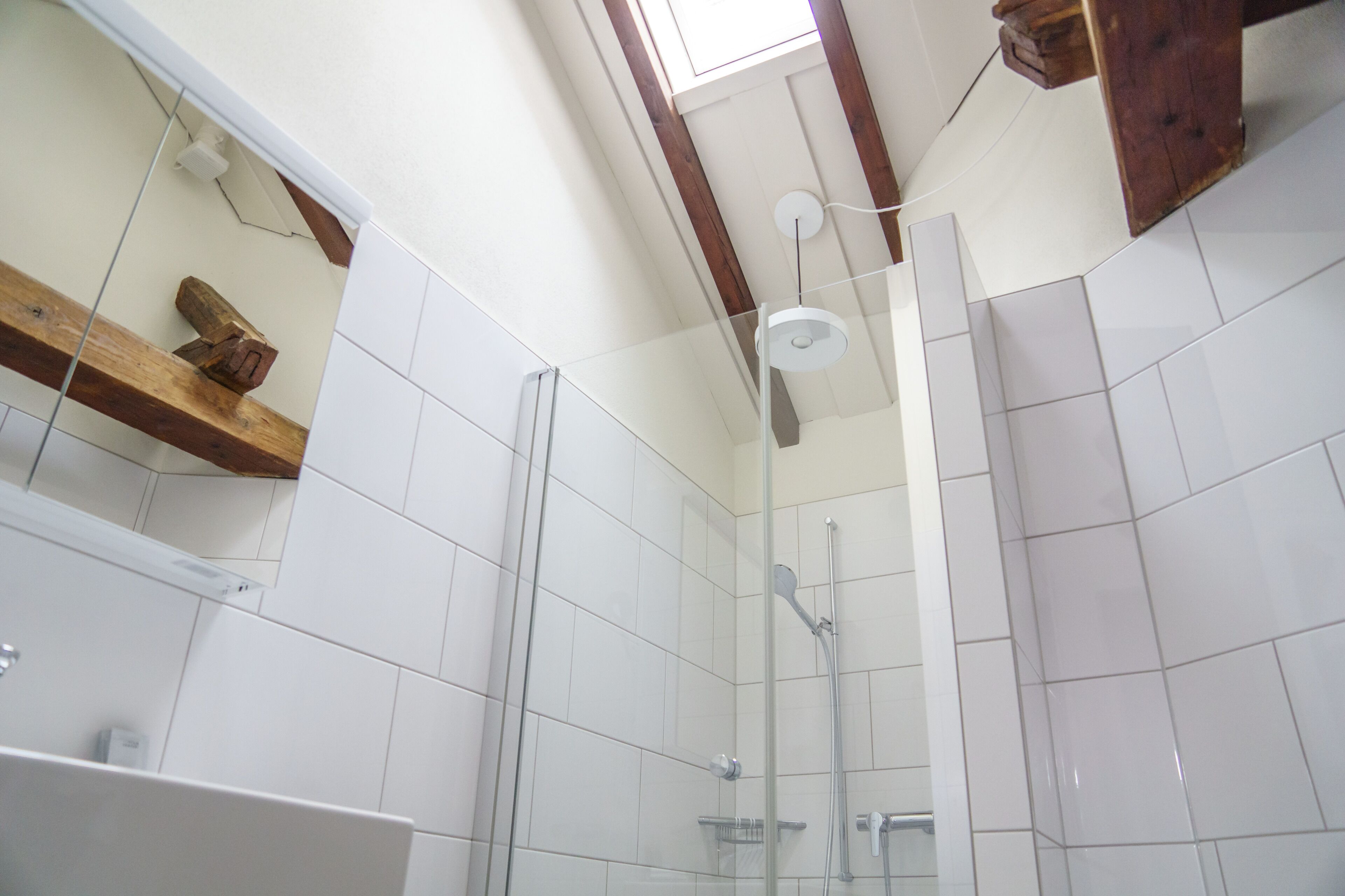 romantic apartment, 3 bedrooms, non smoking, kitchen (nebengebäude 100m) | bathroom | hair dryer, towels, soap, shampoo