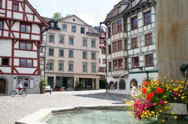 Vue depuis l’hébergement