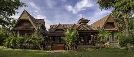 Façade de l’hébergement