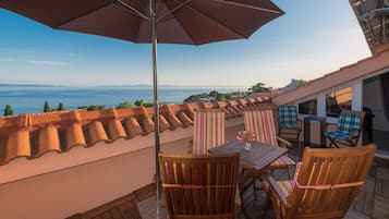 Maisonette, Meerblick | Balkon