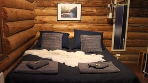 Economy Cottage, 1 Bedroom, Kitchenette | Living area - RukaTupa Cottages (Kuusamo)