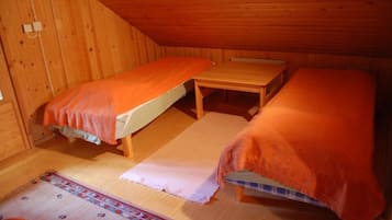 Chalet, 2 slaapkamers, sauna | 1 slaapkamer, geluiddichte muren, een strijkplank/strijkijzer