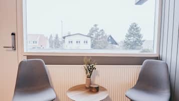 Basic Double or Twin Room | Desk, bed sheets