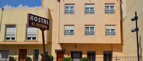 Façade de l’hébergement