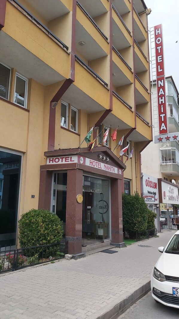 Fassade der Unterkunft