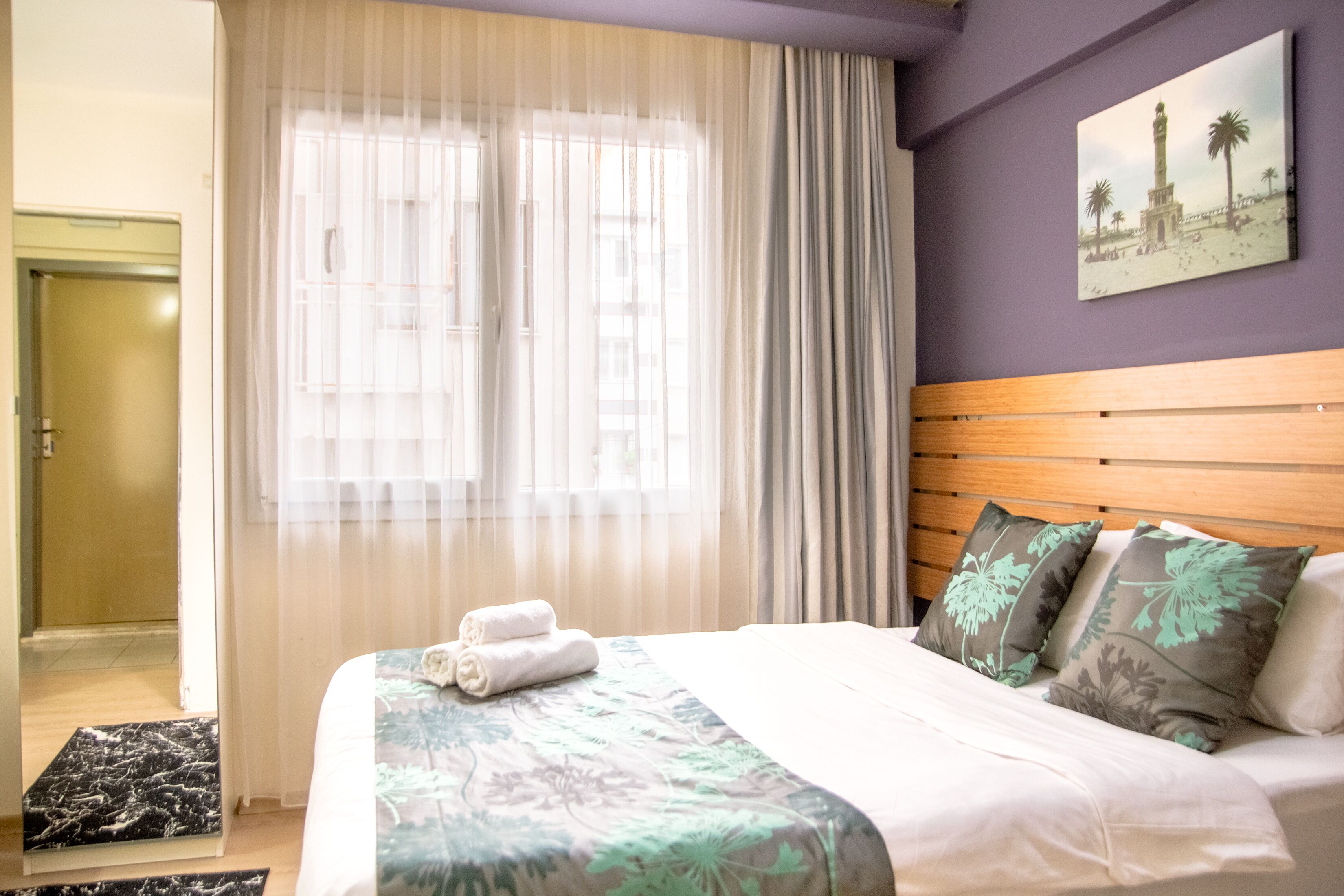 Studio | Desk, laptop workspace, soundproofing, iron/ironing board