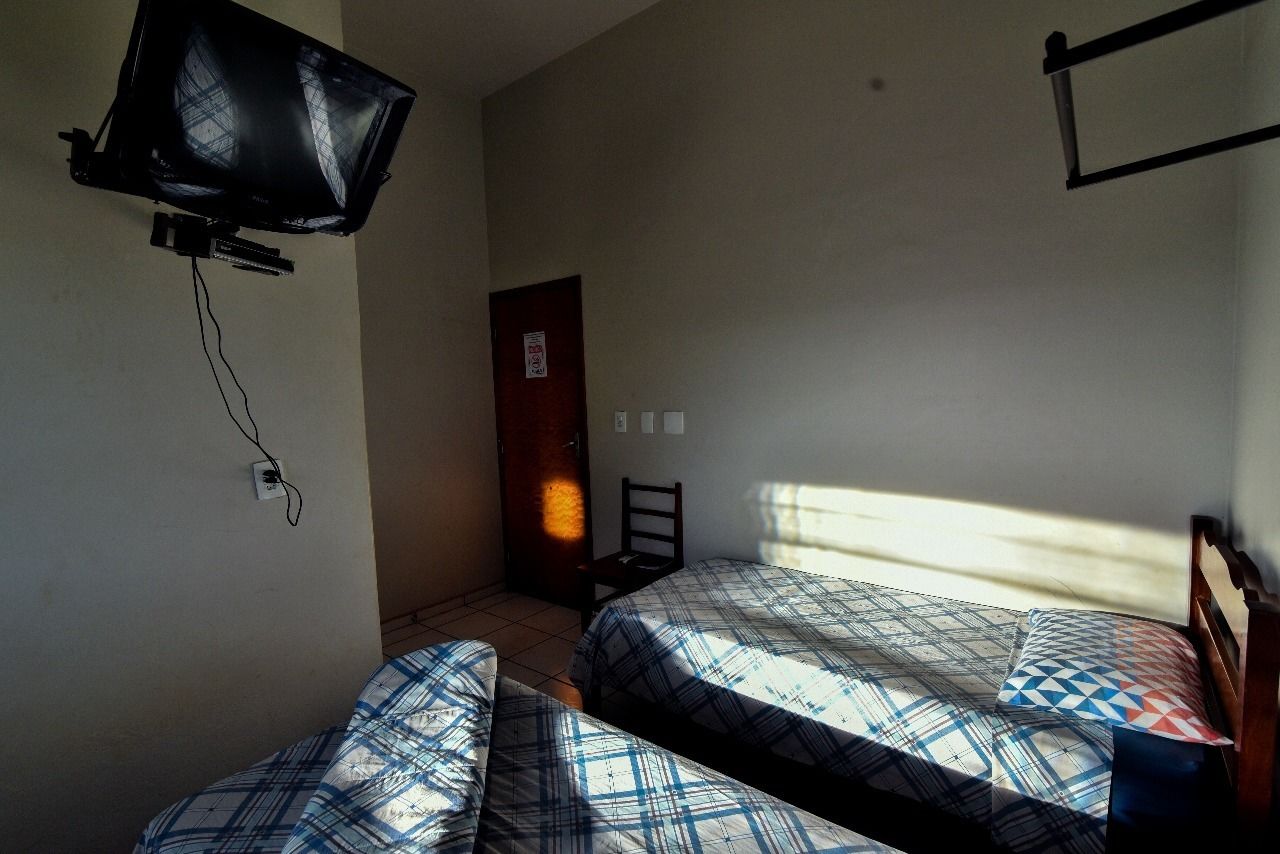 Kamar Ekonomi, 3 Tempat Tidur Twin | Minibar, Wi-Fi gratis, dan seprai linen