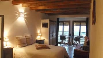 Chambre Double | 2 chambres, bureau, chambres insonorisées, Wi-Fi gratuit