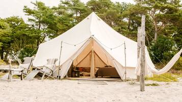 Royal Tent, Ocean View, Beachside | Premium bedding, minibar, in-room safe, individually decorated