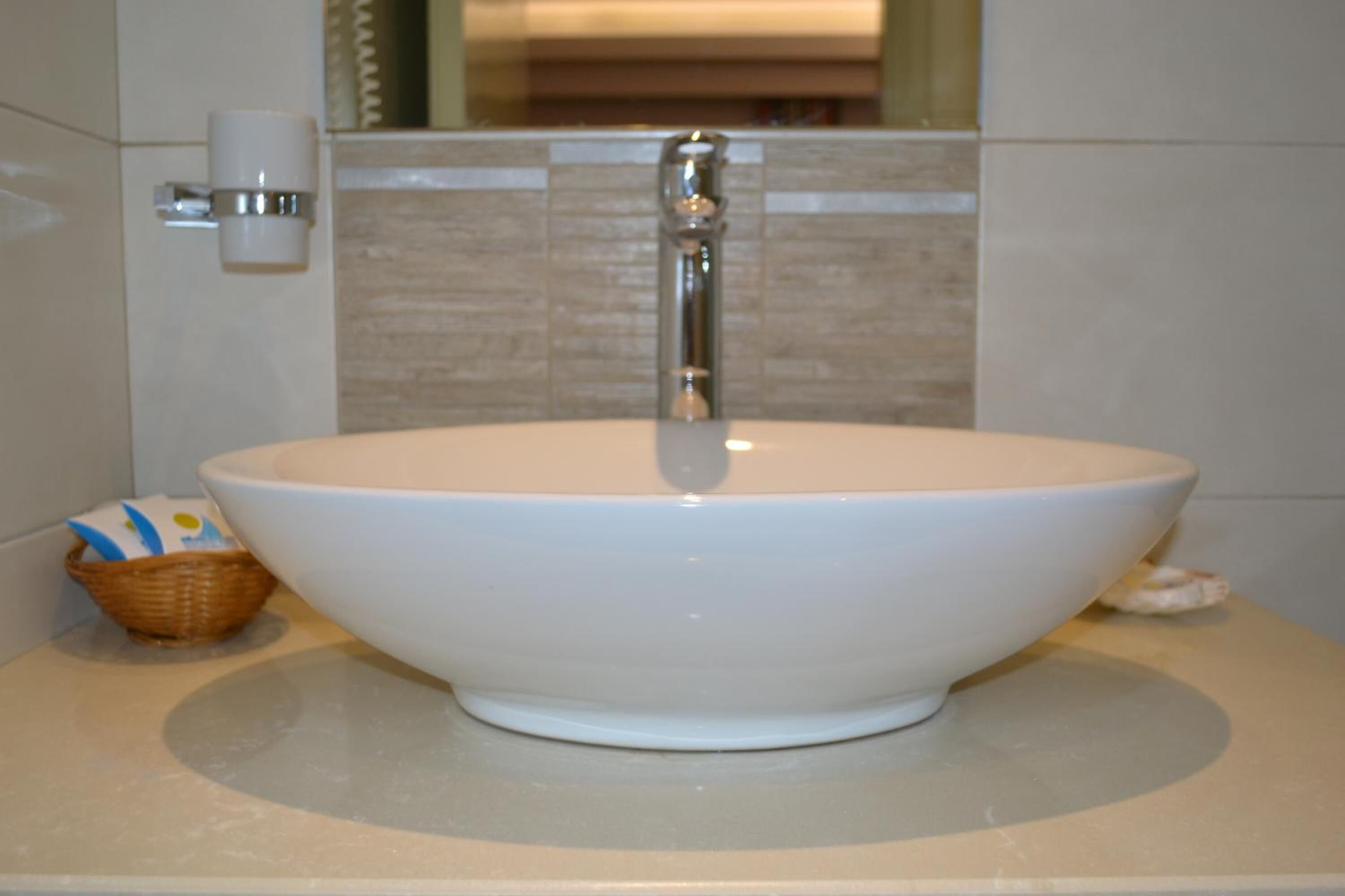 shower, free toiletries, hair dryer, bathrobes