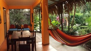 Traditional Apartment, 2 Bedrooms, Garden Area | Terrace/patio