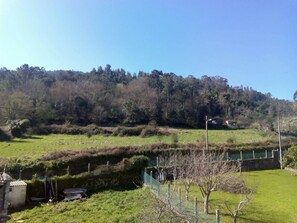 Blick von der Unterkunft