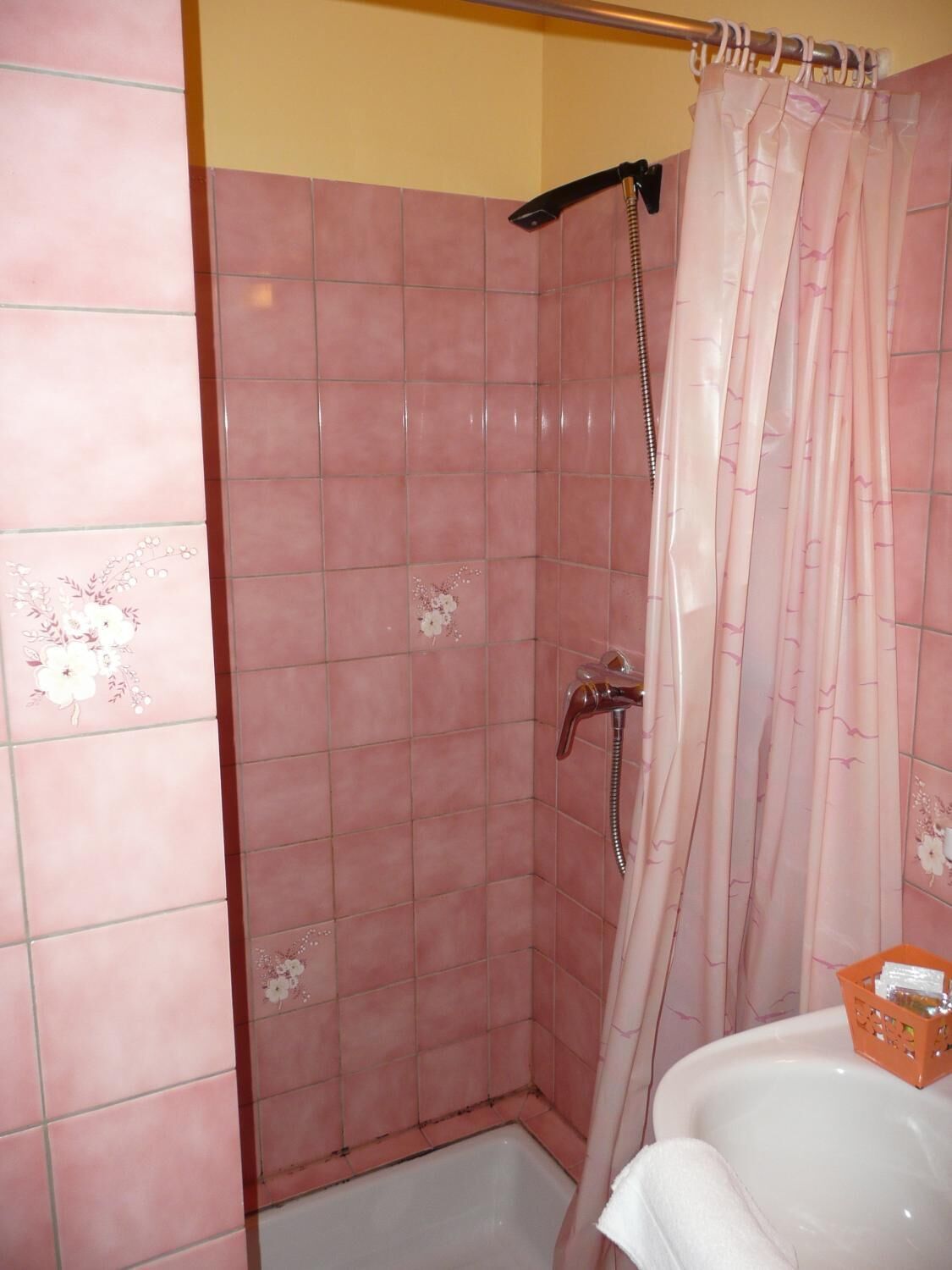 Ducha, artículos de tocador gratuitos, secador de pelo, toallas