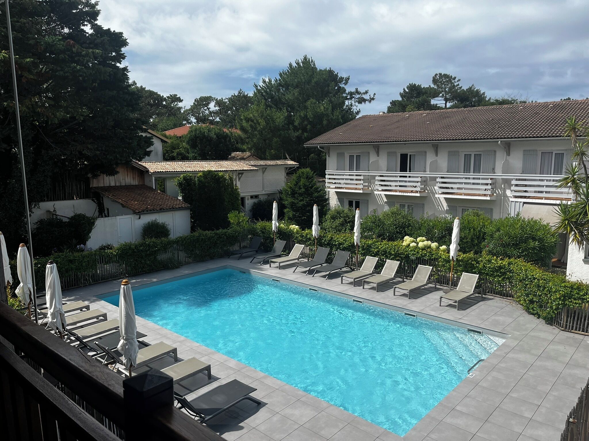 Alberca al aire libre 