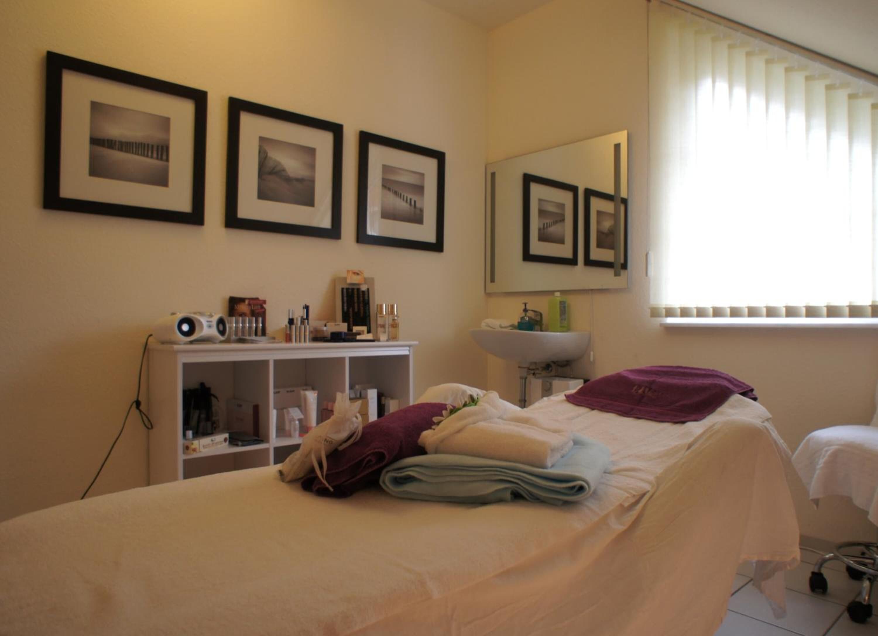 Behandlungsräume für Paare, Körperbehandlungen, Warmsteinmassagen