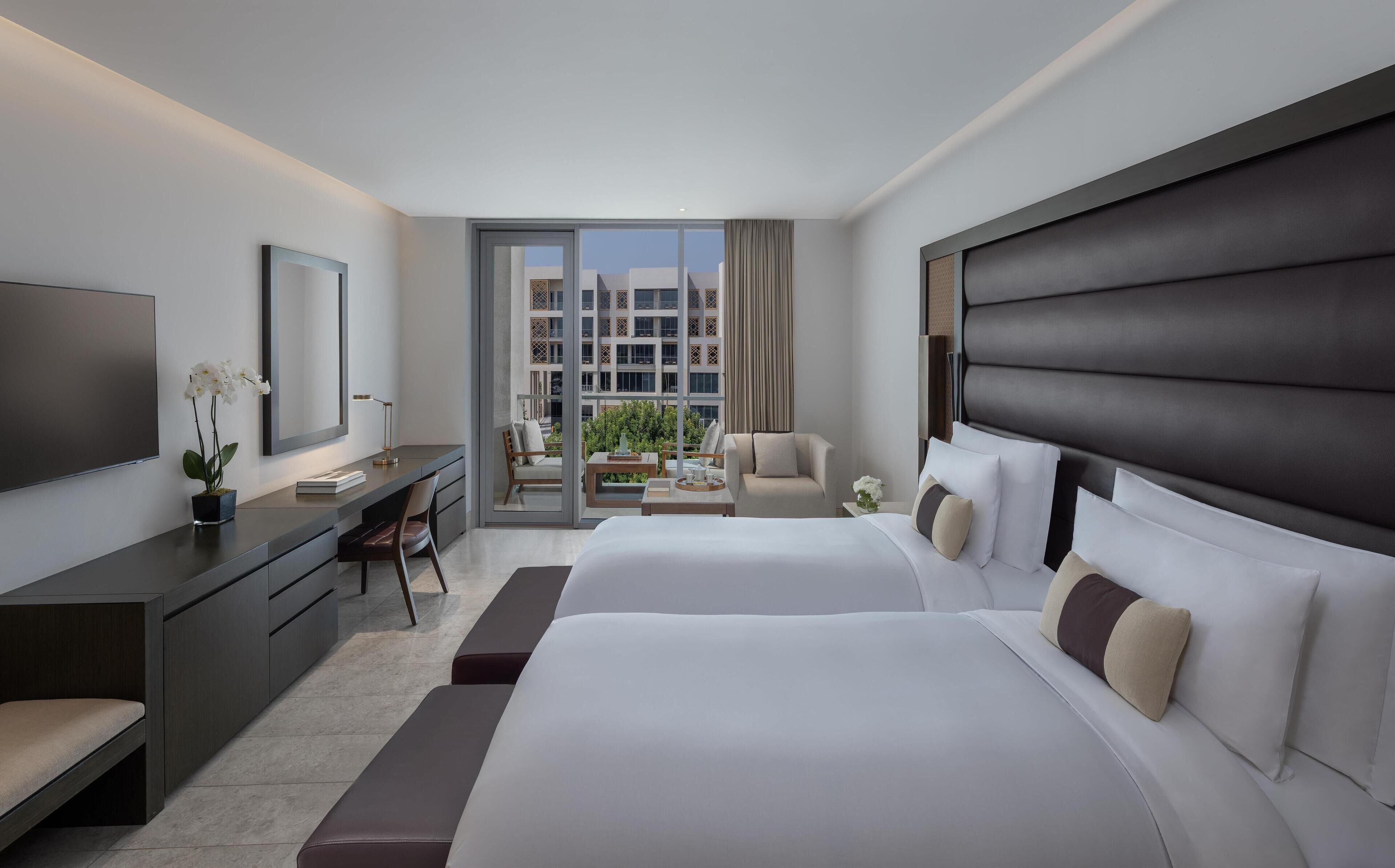 1 habitación, ropa de cama de alta calidad y minibar 