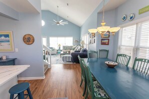 Dining - 5 BDRM Beach House - All You Need, Min.1 wk, Sun to Sun during summer! EV ready (Ocean Isle Beach)