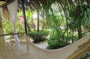 Vista al jardín