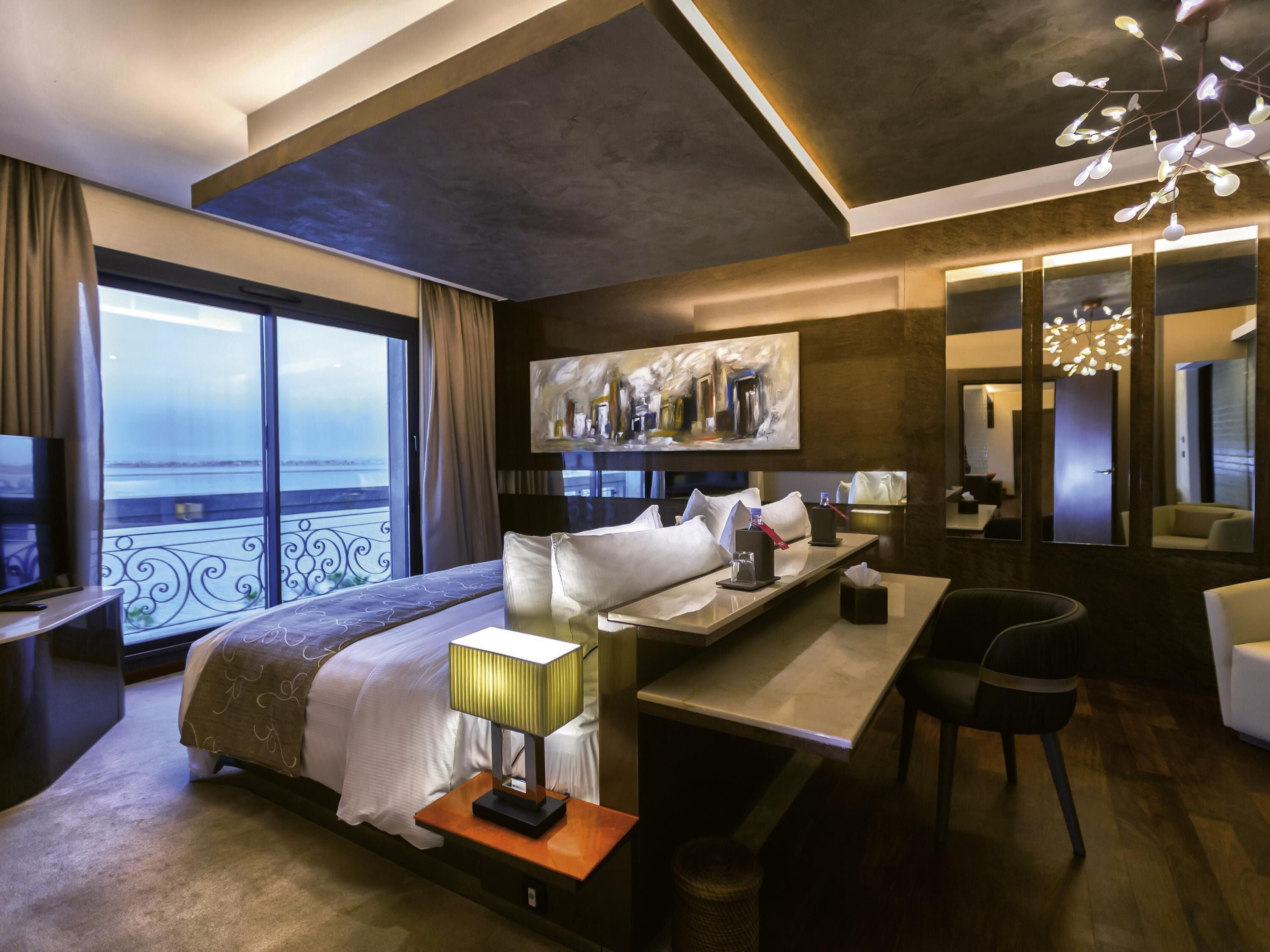 Presidential Suite, 2 Double Beds, Lake View | Premium bedding, in-room safe, individually decorated