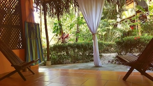 Appartement, côté cour intérieure | Terrasse/Patio