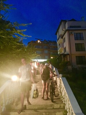 Front of property - evening/night - Dream House (Tsarevo)