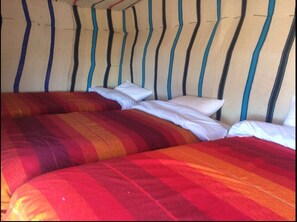 傳統帳棚 | 折疊床/加床、無障礙通道