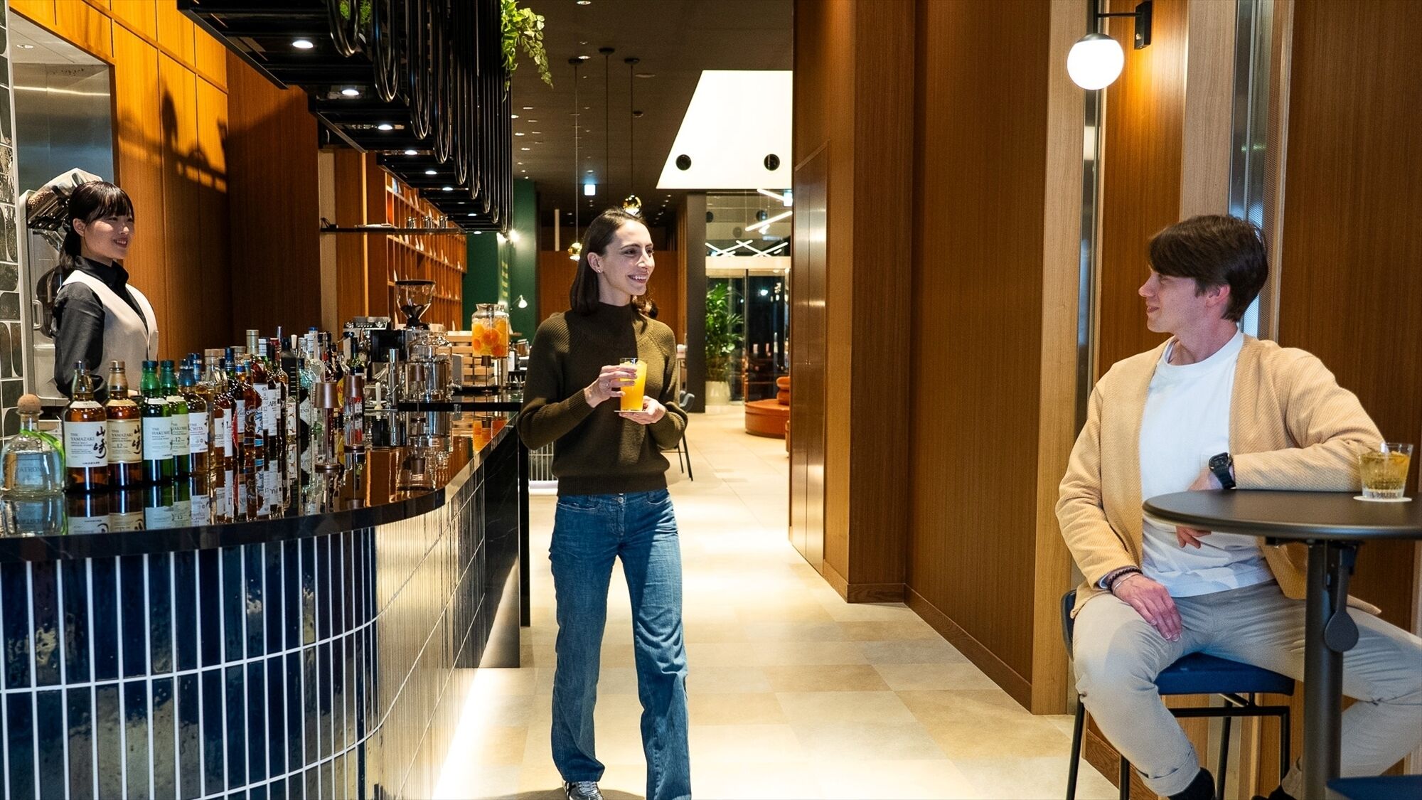 Bar (på overnatningsstedet)