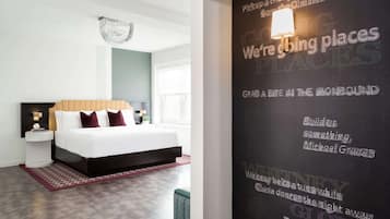 1 habitación y ropa de cama de alta calidad