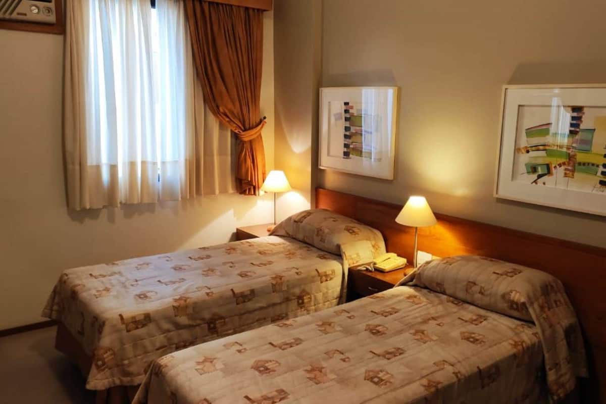 Minibar, desk, blackout curtains, free WiFi