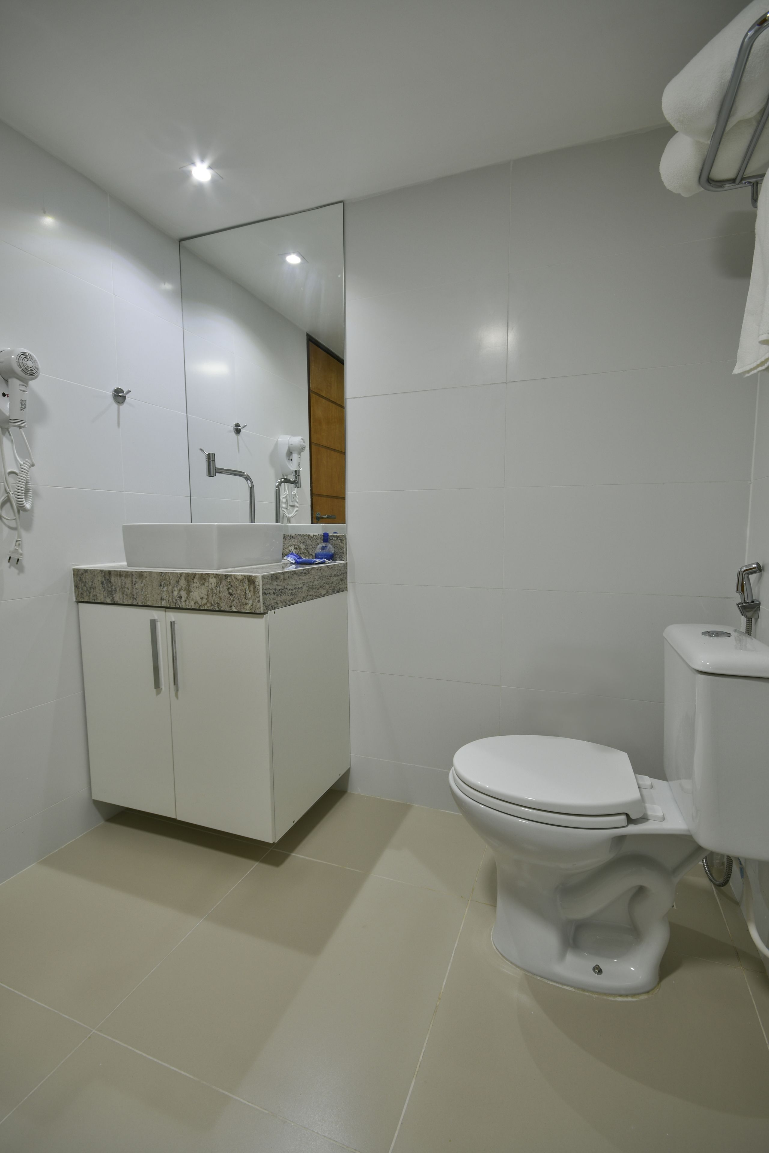 premium room, 1 double bed with sofa bed, non smoking | bathroom | shower, free toiletries, hair dryer, towels