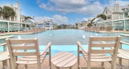 Designer Beach Home w/ Lake Views in Cinnamon Shore + Resort-Like Amenities