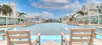 Designer Beach Home w/ Lake Views in Cinnamon Shore + Resort-Like Amenities