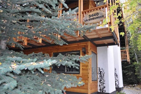 Exterior detail. RMR: La Choumine 6 Condo in Teton Village / Steps from the Mountain!