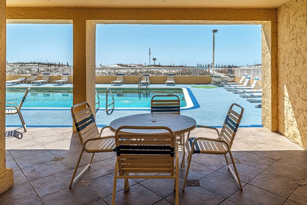 Outdoor pool