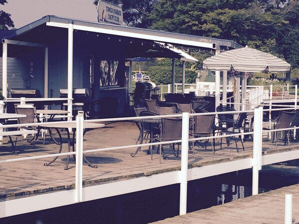 Ferienhaus, 1 Schlafzimmer, auf dem Wassser | Speisen