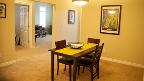 Apartment, 2 Queen Beds, Fireplace | In-room dining - Butler Street Flats (Saugatuck)