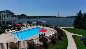 Outdoor pool - Lake Street Townhome (Saugatuck)